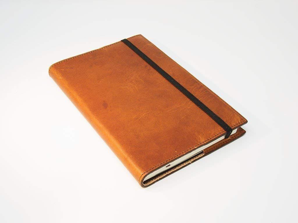 Horween Leather Moleskine Classic Notebook Cover - Natural - Image 3