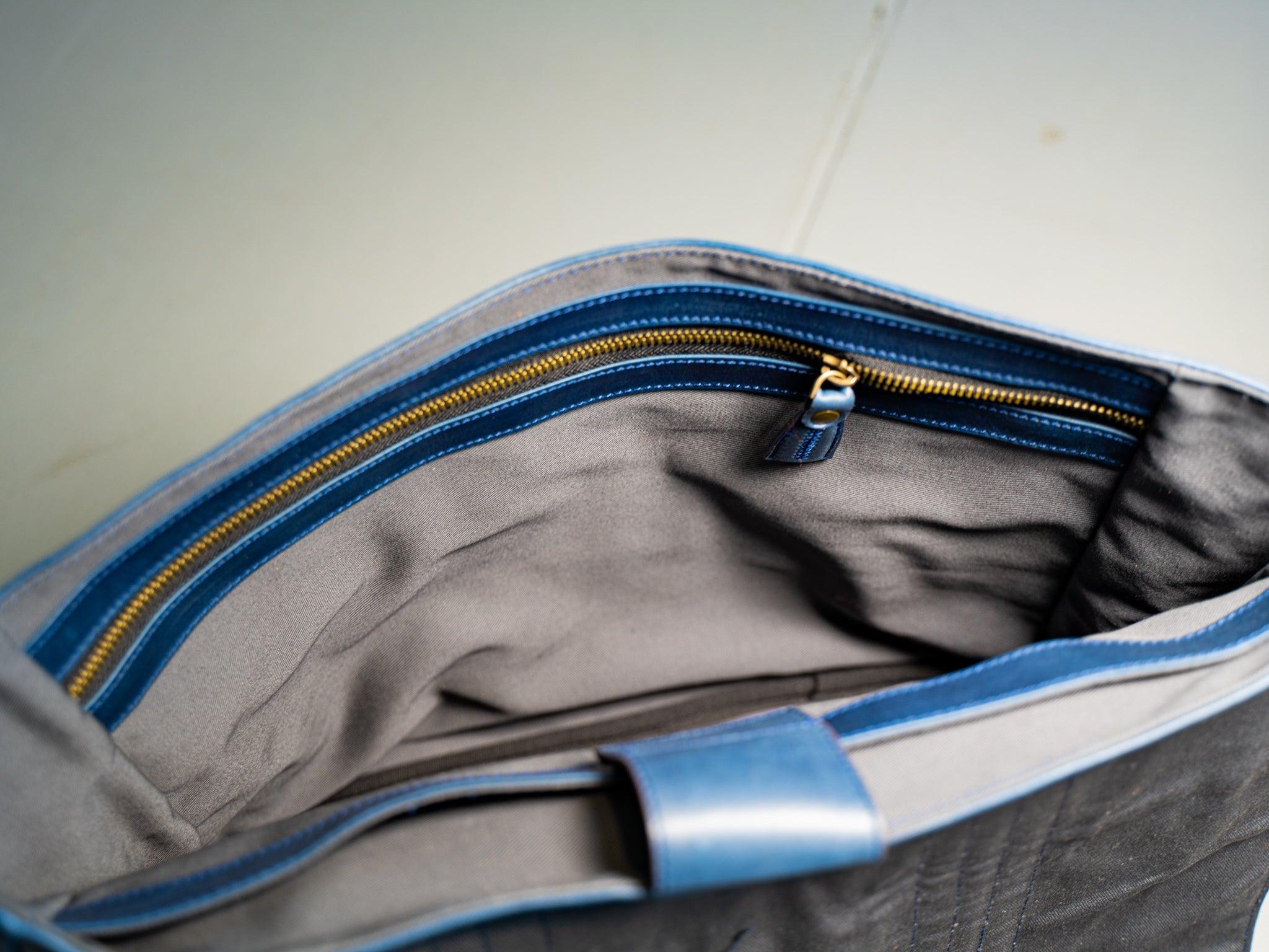 Leather Man Work Bag - Natural - Image 4