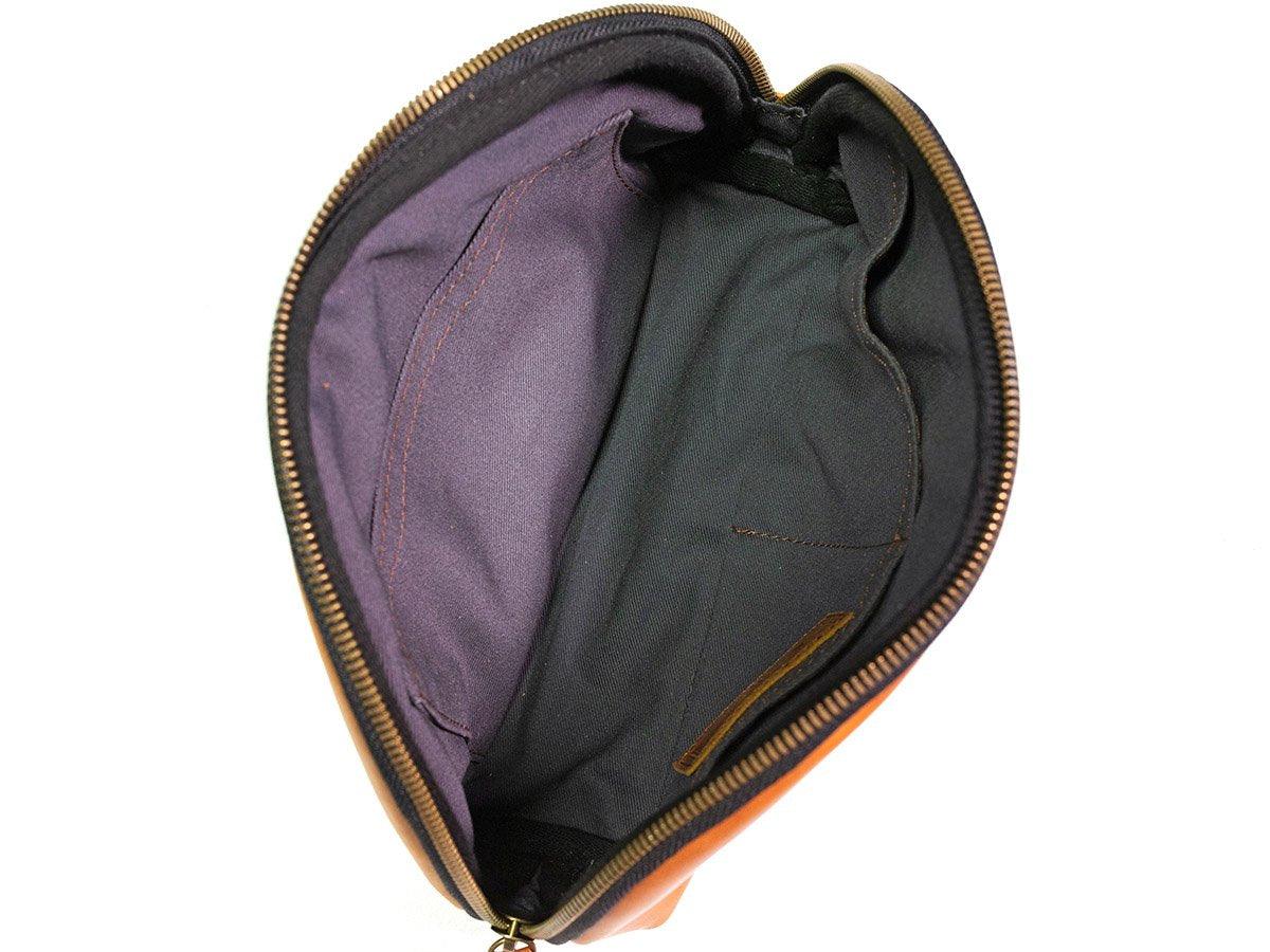 Milwaukee Leather Zipper Pouch - Navy - Image 4